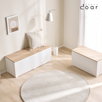도아르 1200 광폭 윈도우시트 거실 수납 벤치 의자