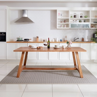 [디자이너스룸]데니쉬모던 모스트 원목 테이블 2000