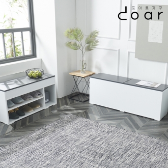 도아르 800 다용도 수납 거실 현관 신발장 벤치 의자