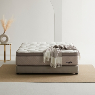 매트리 딥슬립 28cm 하드 단단한 필로우탑 침대 매트리스 S SS Q K