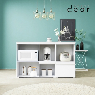 도아르 밥솥 전자렌지 선반 미니 밥통 밥솥장 450