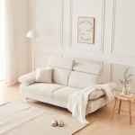 [단독특가]동서가구 이즈 비안나 아쿠아패브릭 헤드틸팅 3인소파