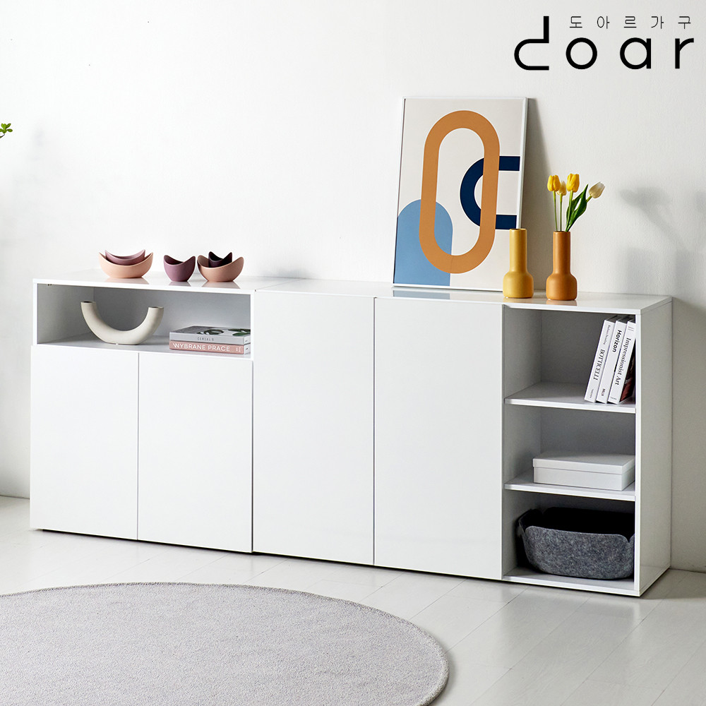 도아르 1200 높은 안방 베란다 다용도실 와이드 거실 수납장 낮은 복도 틈새