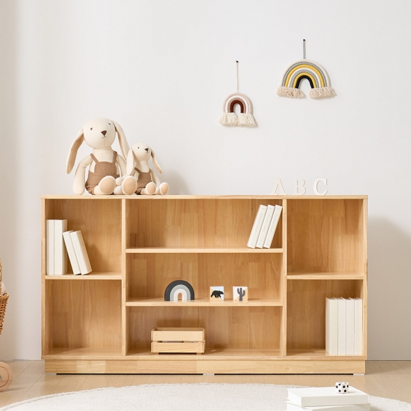 [단독특가] 동서가구 토프 E0 고무나무 원목 교구장 책장 15종 모음