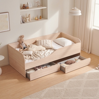 [가구야] 포그너 싱글 서랍형 침대 (+매트리스선택)