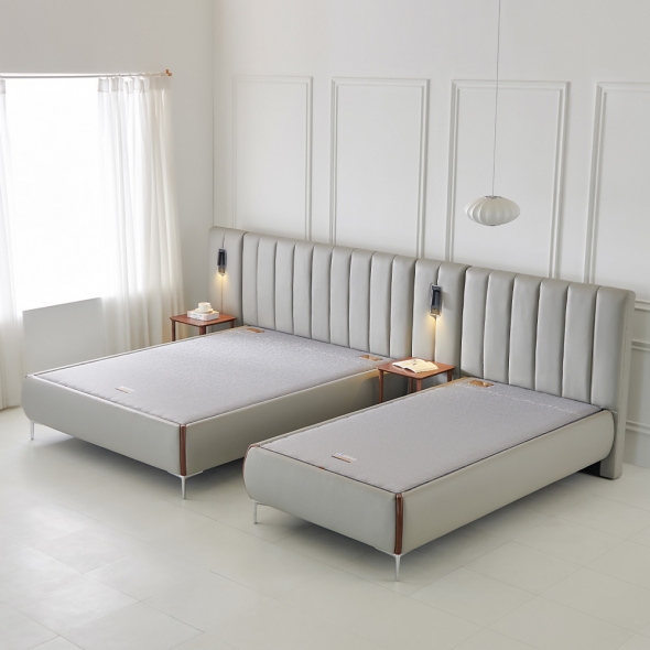 [단독특가] 동서가구 모브 호텔형 흙ㆍ돌침대 SS / Q 침대 4종 2colors