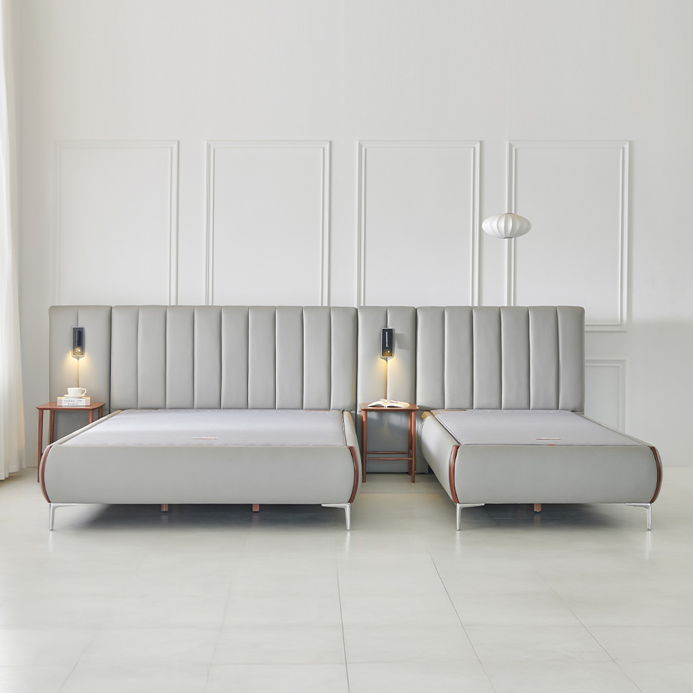 [단독특가] 동서가구 모브 호텔형 흙ㆍ돌침대 SS / Q 침대 4종 2colors