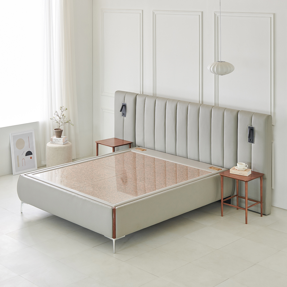 [단독특가] 동서가구 모브 돌침대 홍맥반석보료 SS/Q 침대 모음