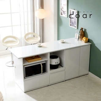 도아르 주방 아일랜드식탁 조리대 홈바 테이블