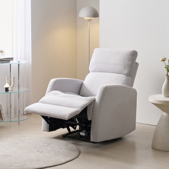 라자가구 오르테 패브릭 1인 자동 리클라이너 2color