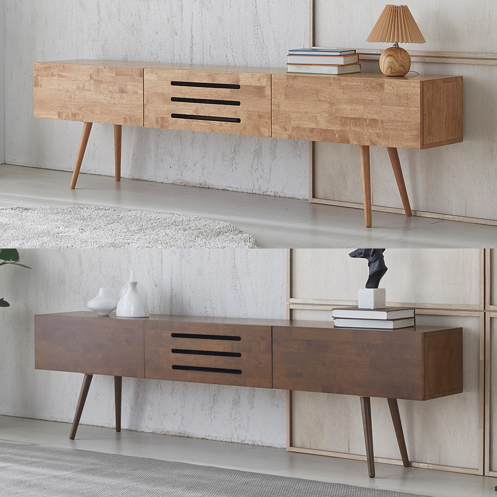 퍼니홈 돌체 2000 티비다이 거실장 높은 원목