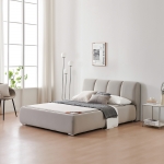 [단독특가] 동서가구 클로드 아쿠아패브릭 황토볼 흙침대 SS / Q 모음