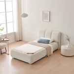 [단독특가] 동서가구 클로드 아쿠아패브릭 황토볼 흙침대 SS / Q 모음