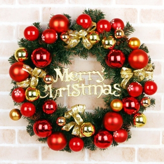 [트리나라] 진주볼 데코리스_레드_50/80cm