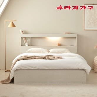 라자가구 스위트 LED 숨쉬는 서랍 수납 슈퍼싱글 침대프레임 SS