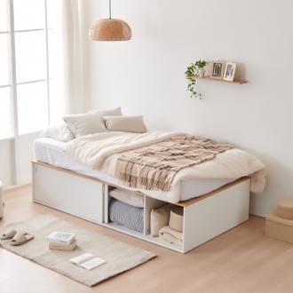 [단독특가] 동서가구 소이 빅 슬라이딩 통큰 수납침대 SS 침대 모음 +매트리스 선택