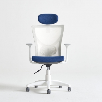 허그체어 국내제작 트루라인 메쉬의자 헤드형 사무실 학생 컴퓨터의자