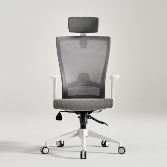 허그체어 루카 에어메쉬 프리미엄 헤드형 의자 학생 사무실 편한의자 (회전형 허리받침조절)