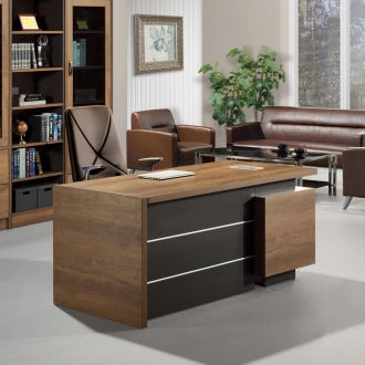 [퍼니럭스리빙] 에디트 모던라인 505 서랍형책상 1800 - 우형