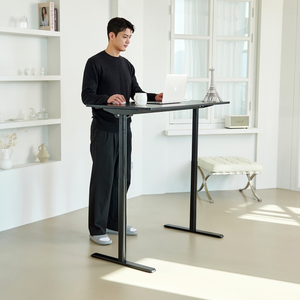 ★선착순특가★동서가구 로프티 전동식 높이조절 모션데스크 1200 심플형 DF927109