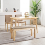 [단독특가] 동서가구 바닐라 4인 식탁세트 의자/벤치형 모음