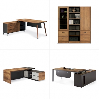 [퍼니럭스리빙] 에디션 책상세트, 책장 시리즈 모음