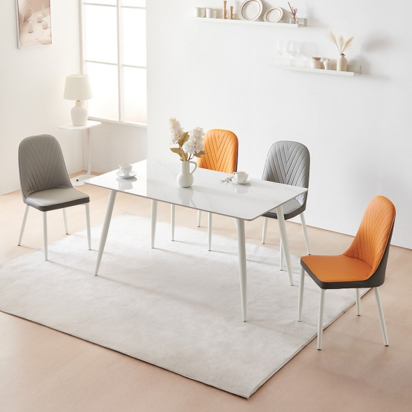 [단독특가]동서가구 델리 A형 세라믹 2인 4인 6인용 식탁세트 4종