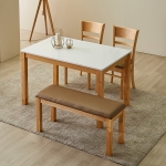 [단독특가]동서가구 캐빈 2, 4인용 하이그로시 식탁세트