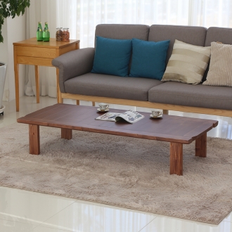 소티디자인 도담 마호가니원목 접이식 좌탁 테이블 - 3size