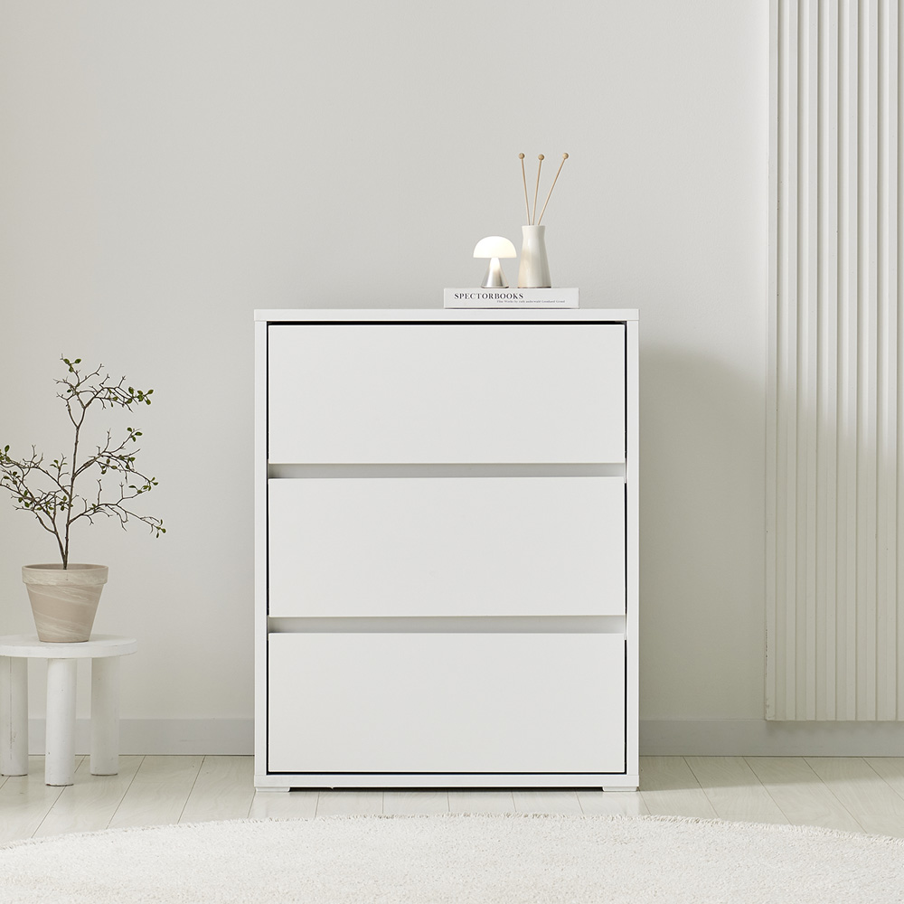 [코코미] 벨라 600 3단서랍장 다용도 수납 맘마존 드레스룸 장난감 아기서랍장