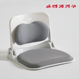 라자가구 코어핏 접이식 요추받침 등받이 좌식의자 국내제작