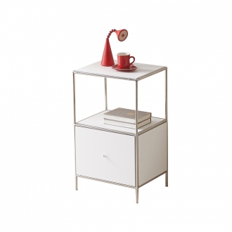 도아르 거실 안방 미드센츄리 모듈 수납장 다용도 높은 바네스 2단 서랍