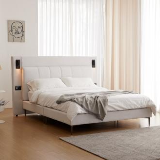 [바우미스트]코스 기능성 패브릭 조명 호텔 침대 (SS,K)