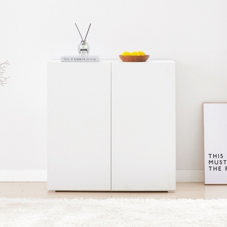 동서가구 자비스 와이드 다용도 800 높은 수납장 2도어