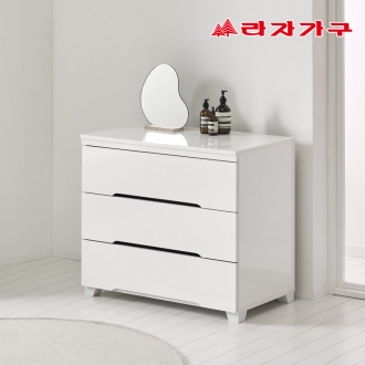 라자가구 로나 900 3단 다용도 옷 수납 서랍장