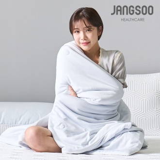 장수돌침대 쿨스킨 프리미엄 냉감이불 양면 여름 이불 (유아용KC인증 실크촉감 항균원단)