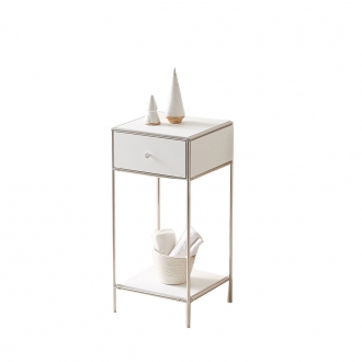 도아르 거실 안방 미드센츄리 모듈 수납장 다용도 헤라 400 콘솔 높은 2단 1 서랍 선반