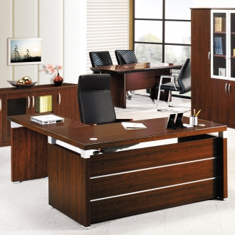 [퍼니럭스리빙] 더스틴 중역 사이드 책상세트 - 3사이즈(1400/1600/1800)