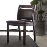 [소티디자인] 미스틱 원목 식탁의자 - 2color (1+1)