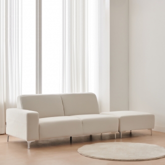 이노센트 다운 아쿠아텍스 3인용소파+와이드스툴 i102174