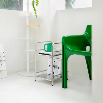 [하우스레시피] 애쉬 철제 협탁