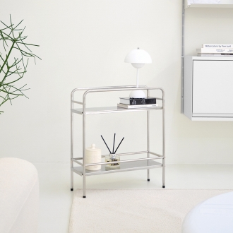 [하우스레시피] 애쉬 2단 철제 선반