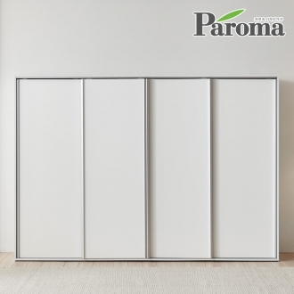 파로마 모닝 2800 키큰 행거형 슬라이딩 옷장 슬라이드 장농 친환경 E0 전신 거울
