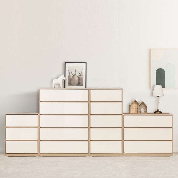 [단독특가] 동서가구 카디아 LPM 3단 5단 서랍장 모음