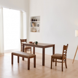 이노센트 발트 벤치형 4인 식탁세트 i100004