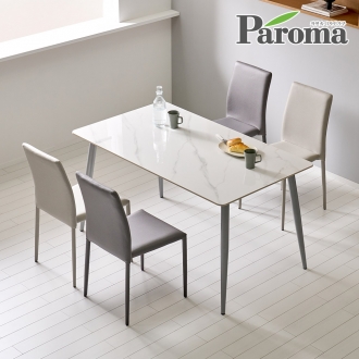 파로마 데이지 12T 포세린 통 세라믹 4인 식탁세트 1400 테이블 카페 주방