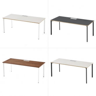 [퍼니럭스리빙] 인디고 전선캡 책상 시리즈 - 2사이즈/6컬러