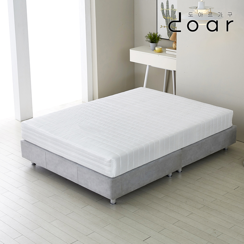 도아르 양면 더블 침대 매트리스 사이즈 매트릭스 매트 봉합본넬20T(D) 화이트