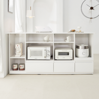 고래가구 블랑코 1650 서랍형 홈바테이블 아일랜드식탁 3type