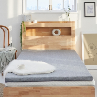 누베드 토퍼 메모리폼 싱글 침대 토퍼매트리스 일체형